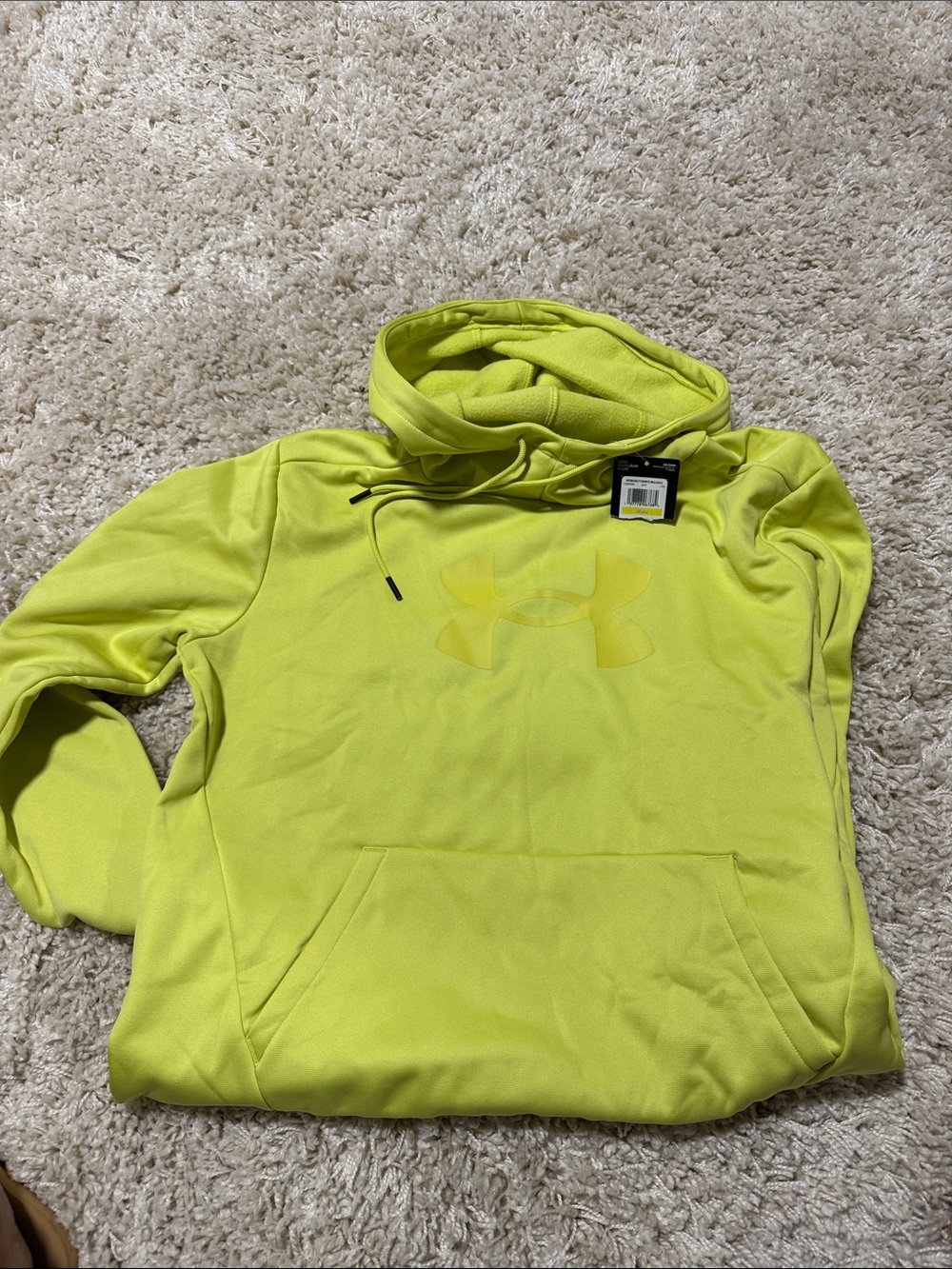 Under Armour Women’s Neon Yellow Crewneck Hoodie
